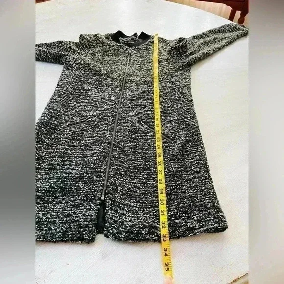 SALE Sanctuary City Sweater Marled Coat Size Small $179 - Picture 12 of 16